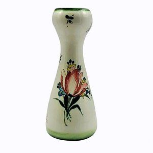Vintage Art Pottery Vase Hand Painted Signed M.GA.